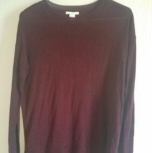 H&M Burgandy Sweater